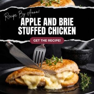 Apple and Brie Stuffed Chicken