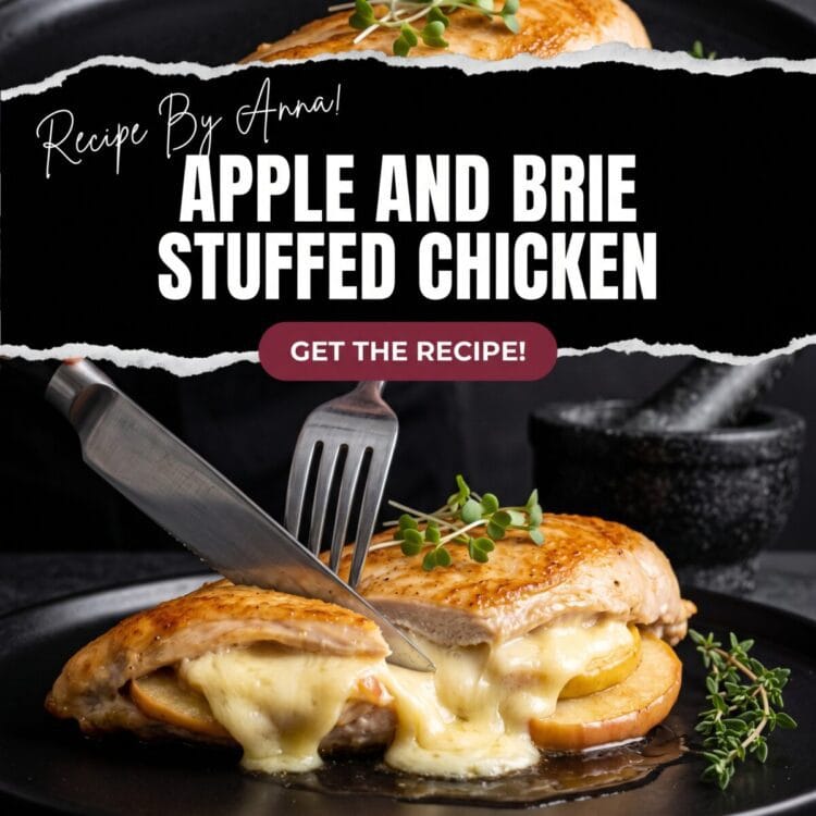 Apple and Brie Stuffed Chicken