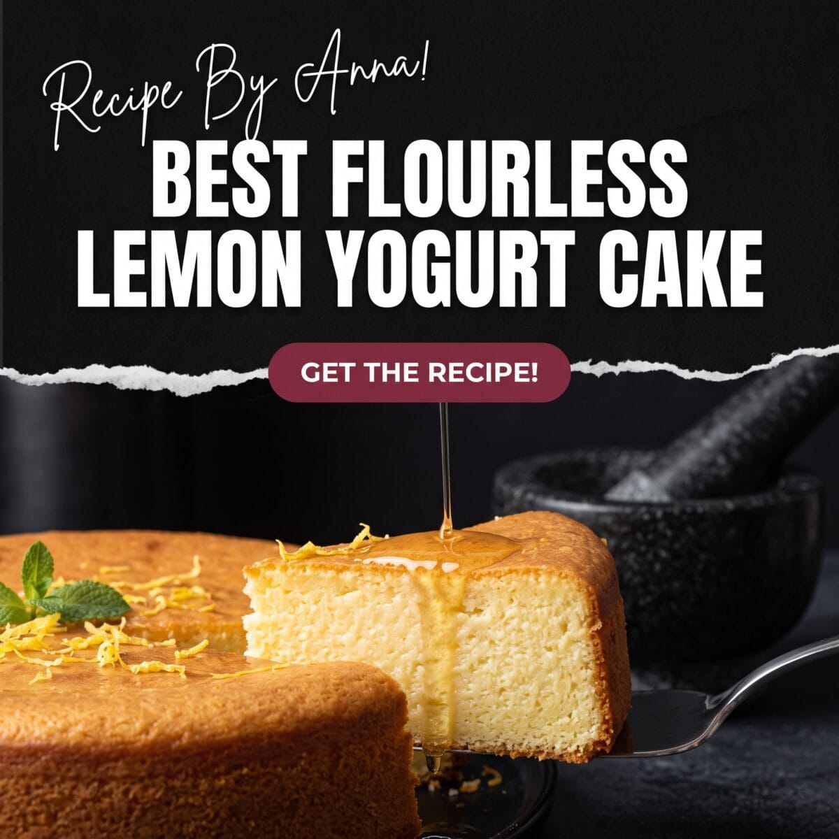 Flourless Lemon Yogurt Cake