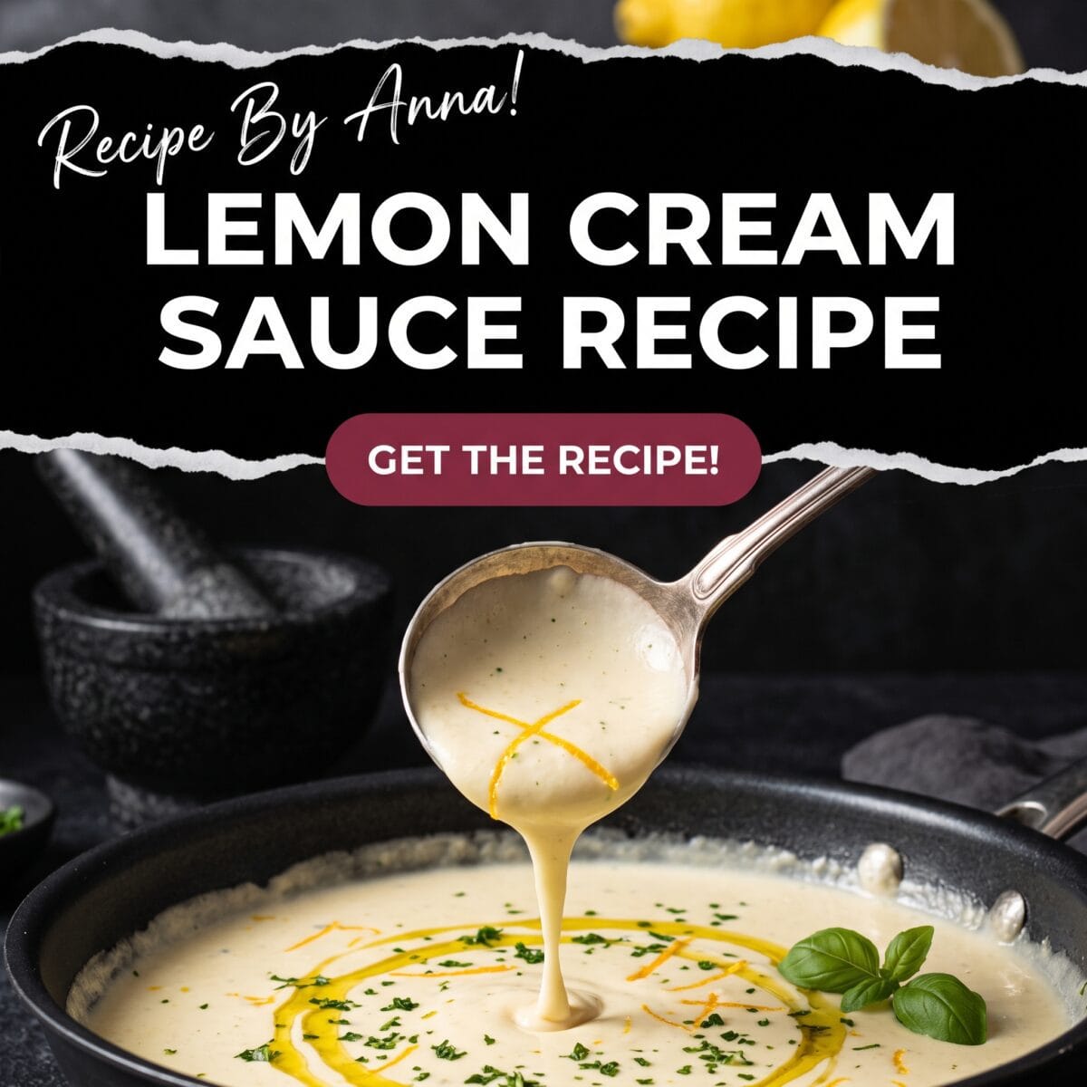 Lemon Cream Sauce Recipe
