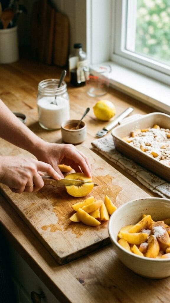 Peach Crisp
