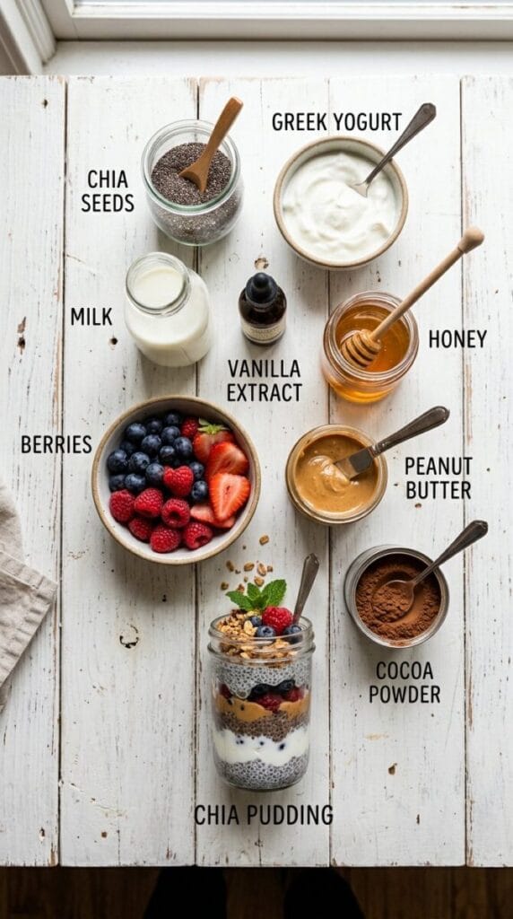 5 Chia Seed Pudding with Greek Yogurt Recipe