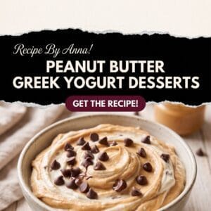 Peanut Butter Greek Yogurt Desserts