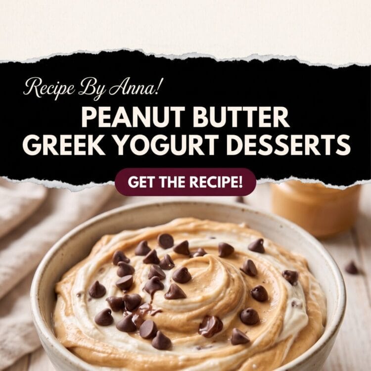 Peanut Butter Greek Yogurt Desserts