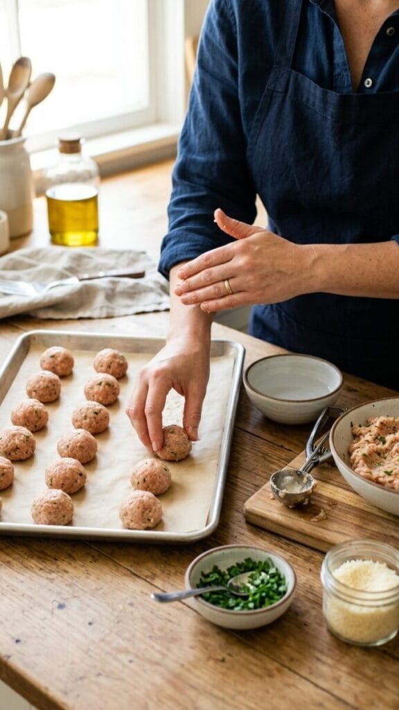 Ground Chicken Meatballs Recipe — Six Ways