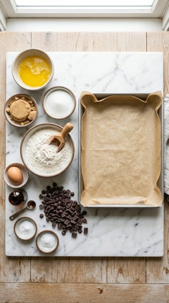 Lazy Chocolate Chip Cookie Bars