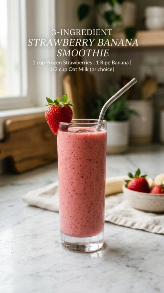 Strawberry Banana Smoothie