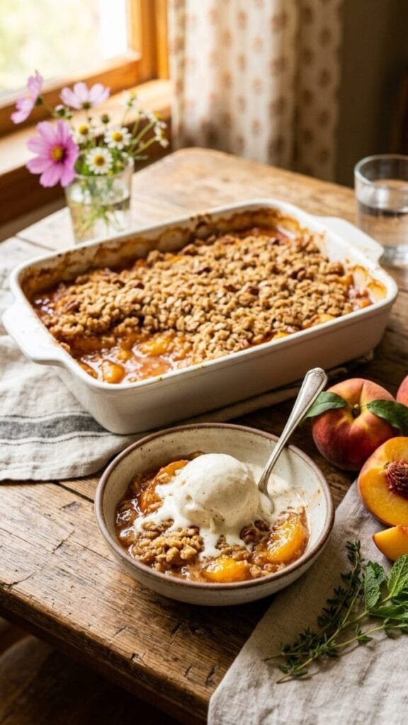 Peach Crisp