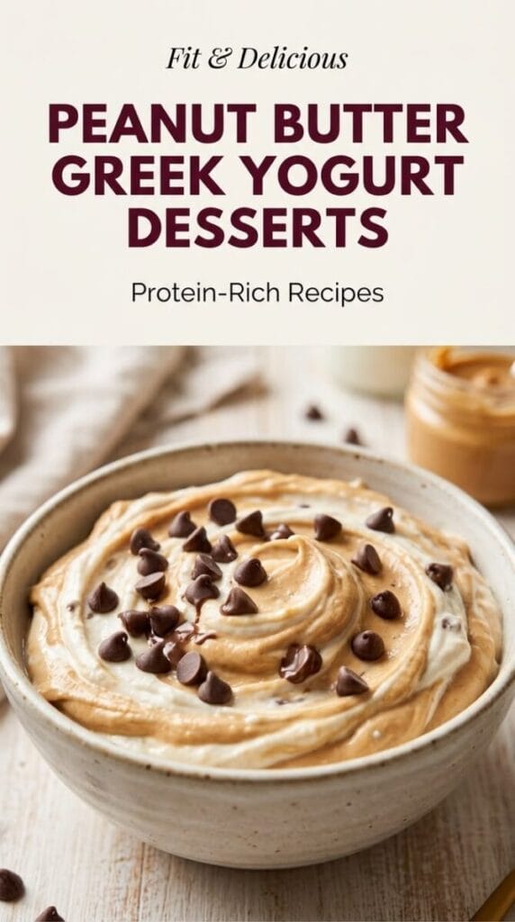 Peanut Butter Greek Yogurt Mousse