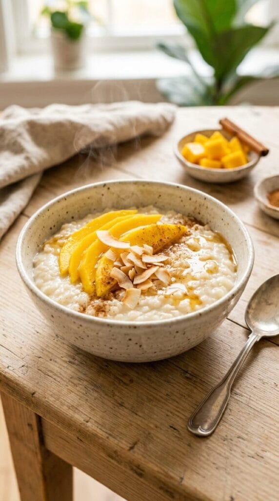 Coconut Milk Rice Porridge Recipe