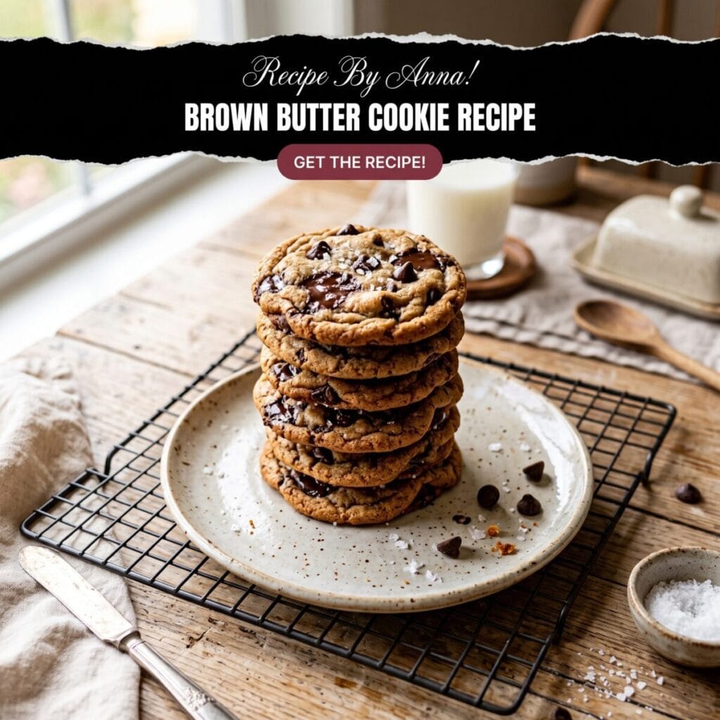 Brown Butter Cookie Recipe