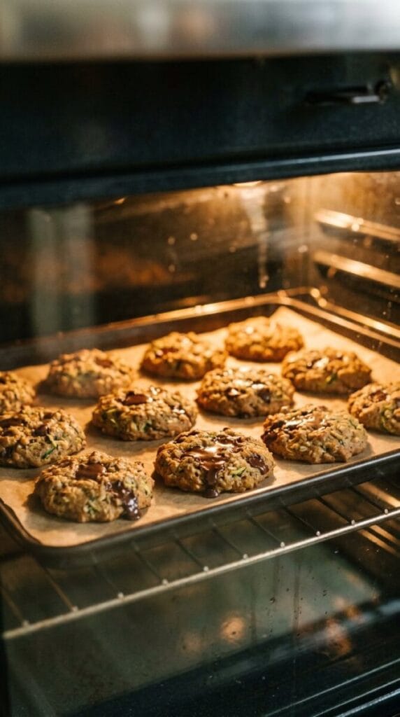 Zucchini Cookies with Chocolate Chunks