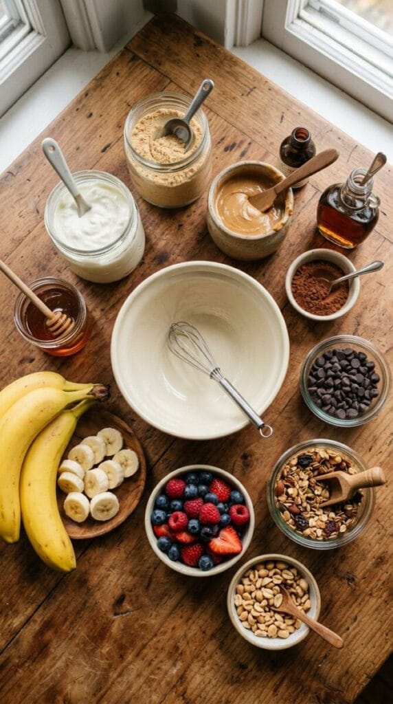 Peanut Butter Greek Yogurt Desserts