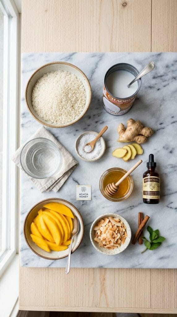 Coconut Milk Rice Porridge Recipe