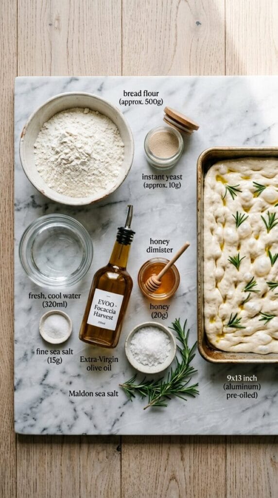 Focaccia Bread — Crispy Olive Oil Recipe