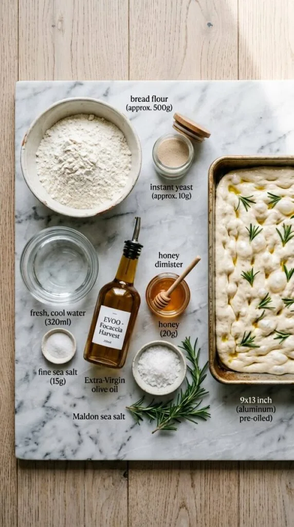 Focaccia Bread — Crispy Olive Oil Recipe