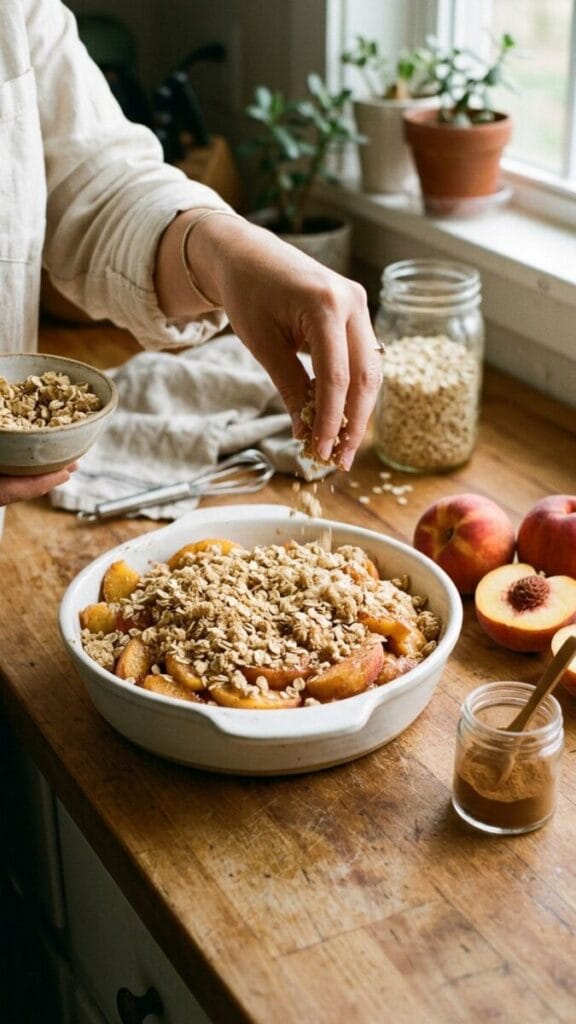 Peach Crisp
