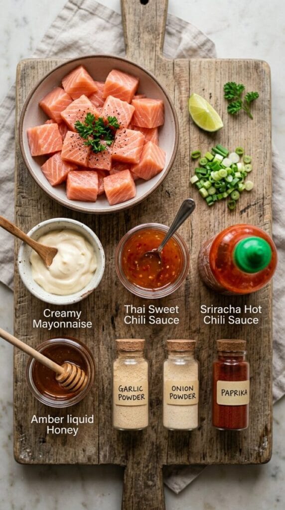 Bang Bang Salmon Bites Recipe