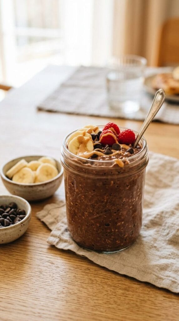 Chocolate Overnight Oats Recipe