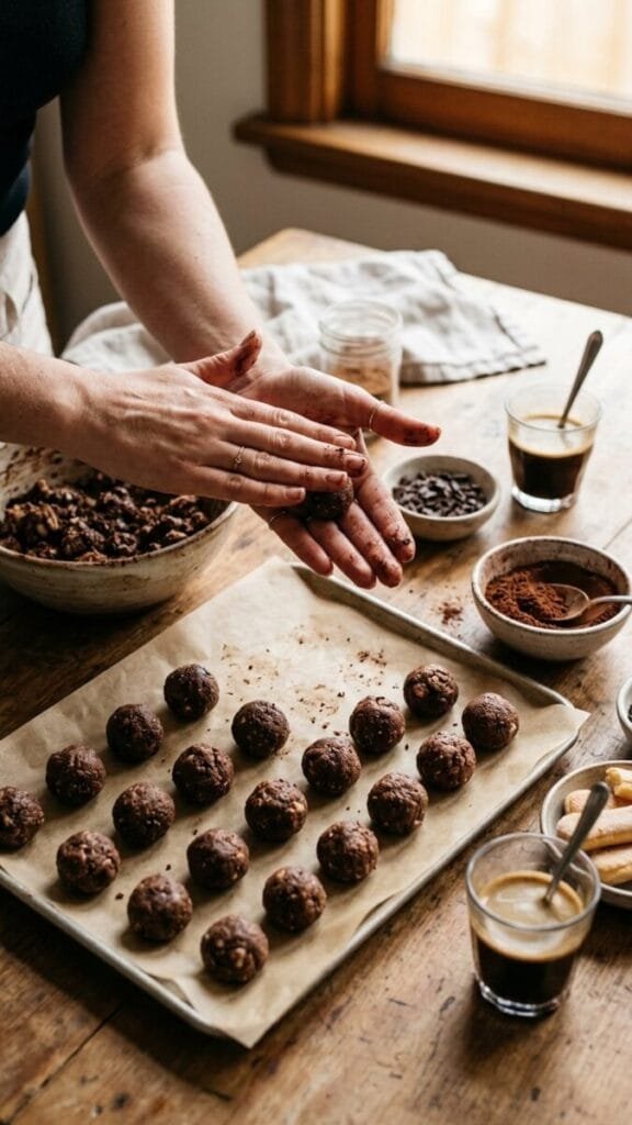 Tiramisu Balls Recipe