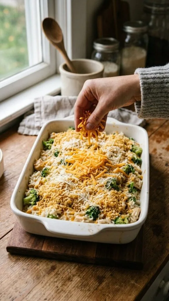 Chicken Broccoli Rice Bake