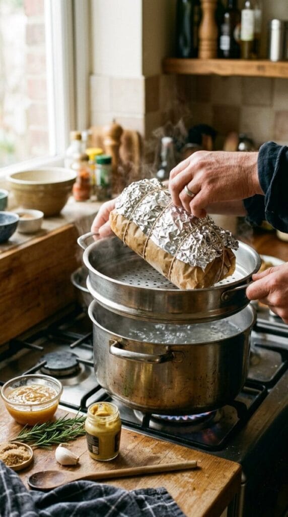 Mouthwatering Vegan Ham with Pineapple Glaze