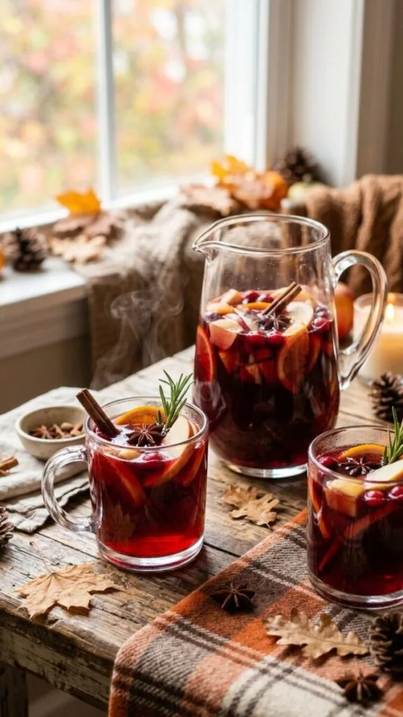 Easy Fall Sangria Recipe