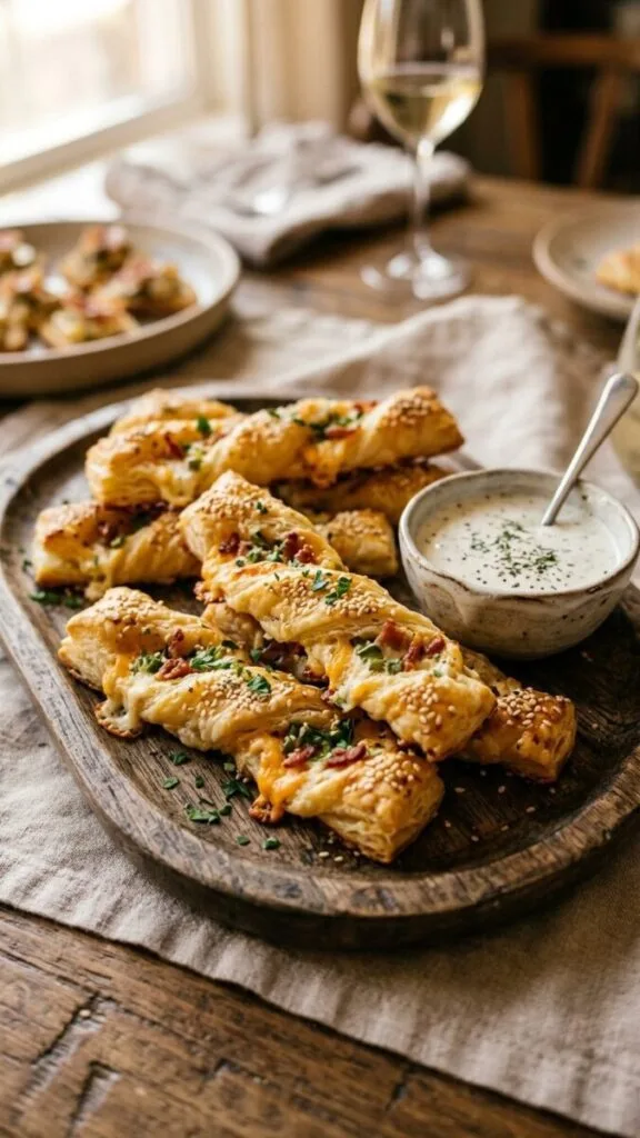 Flaky Jalapeño Popper Twists