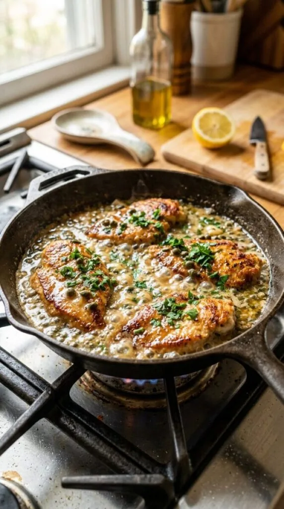 Quick Chicken Piccata