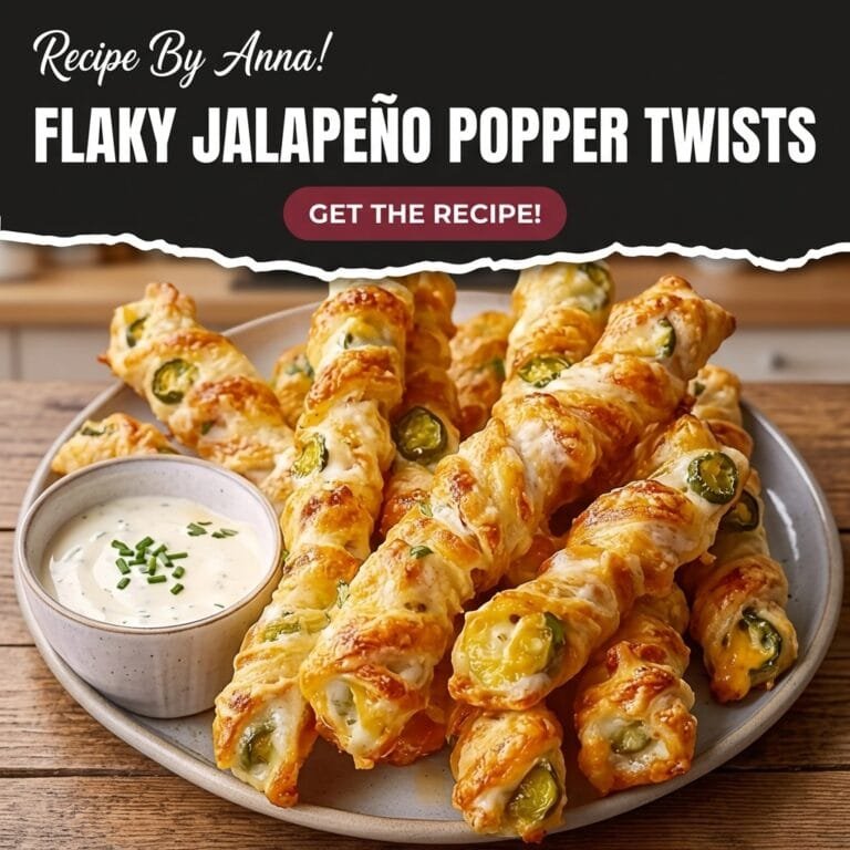 Flaky Jalapeño Popper Twists