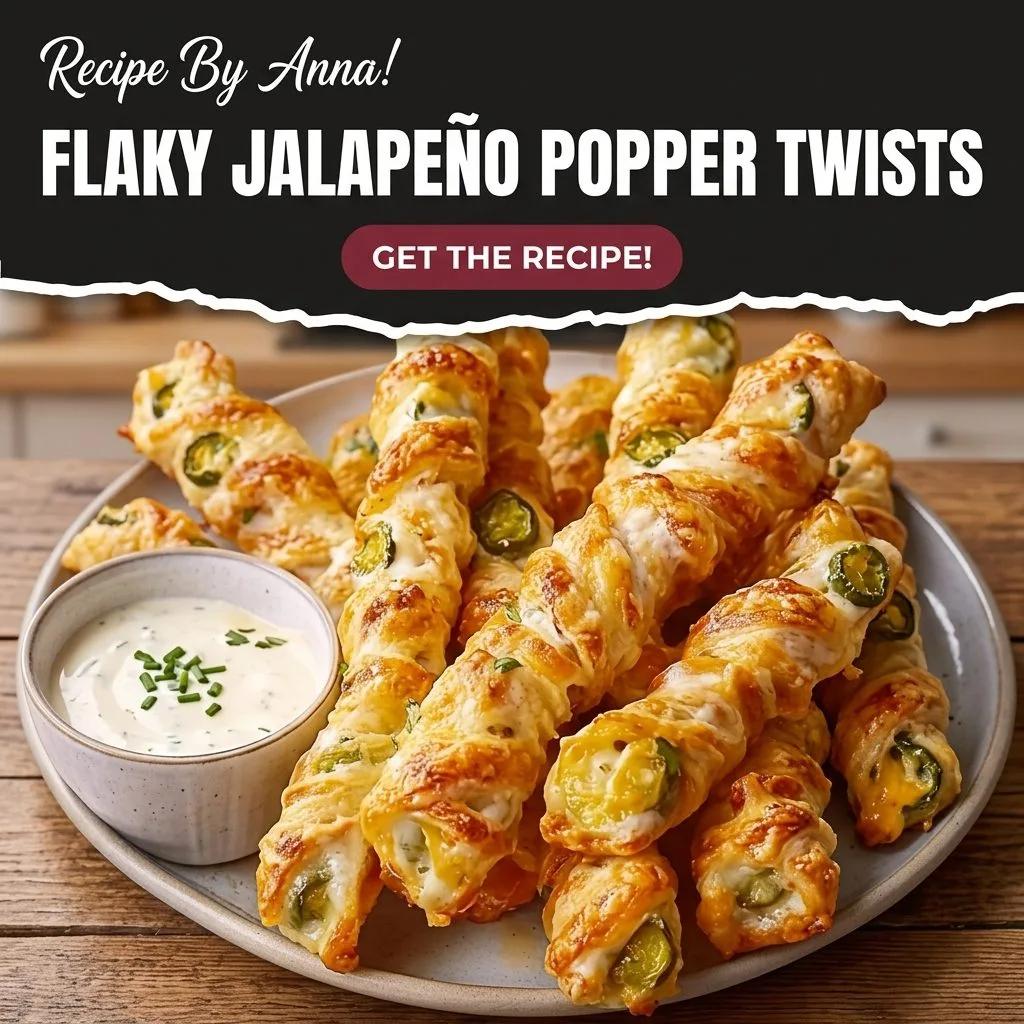 Flaky Jalapeño Popper Twists