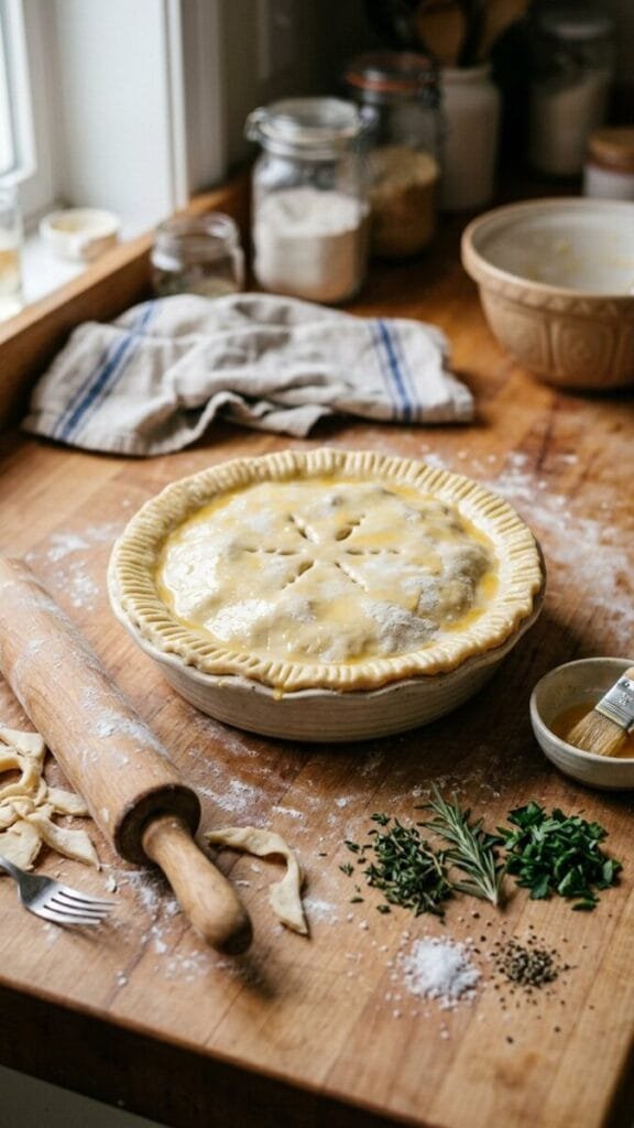 Fast Chicken Pot Pie