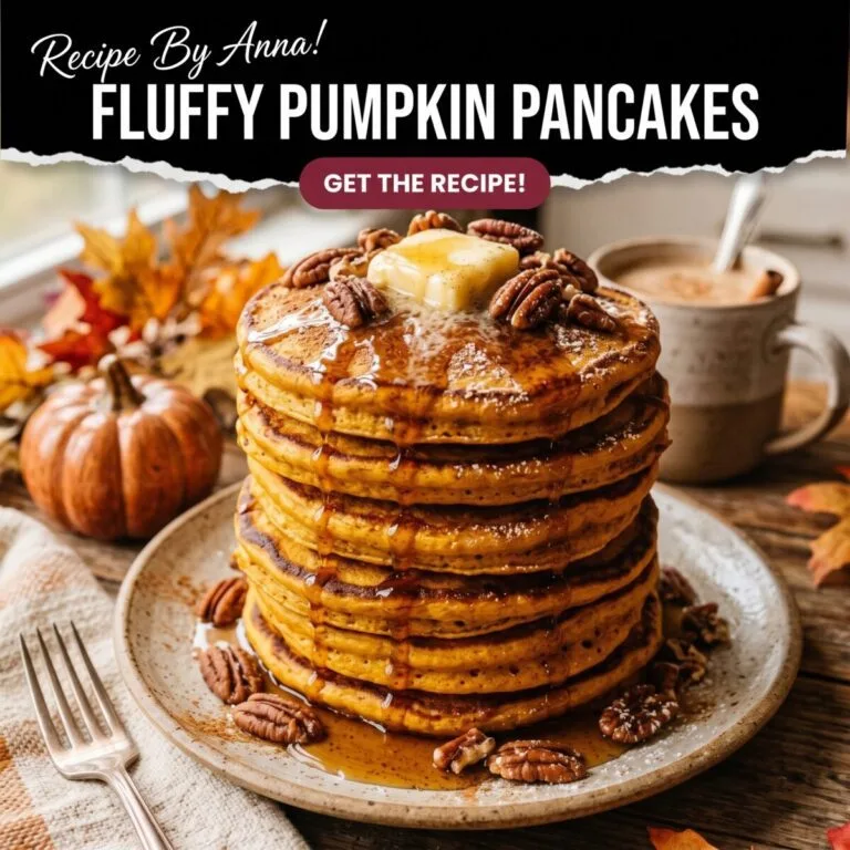 Fluffy Pumpkin Pancakes — Cozy Fall Breakfast Recipe Fluffy Pumpkin Pancakes — Cozy Fall Breakfast Recipe