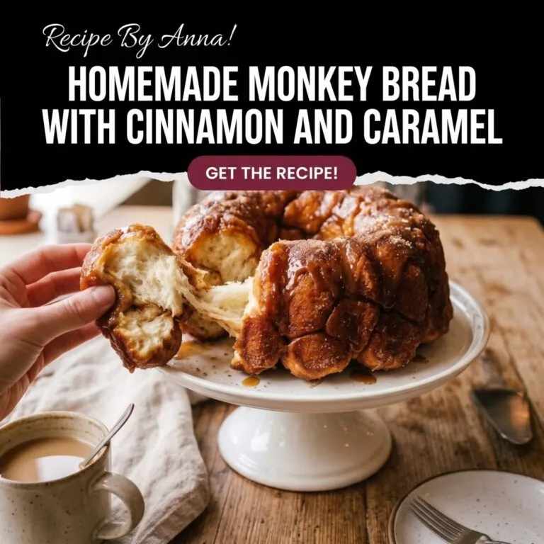 Homemade Monkey Bread with Cinnamon and Caramel Homemade Monkey Bread with Cinnamon and Caramel