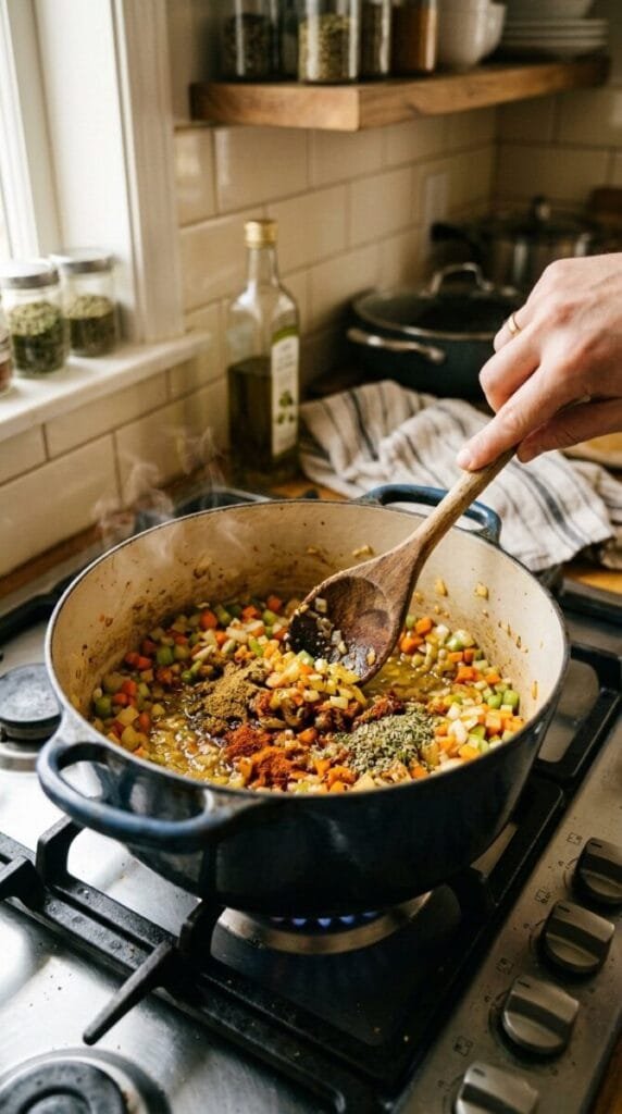 Protein-Packed Black Bean and Lentil Soup