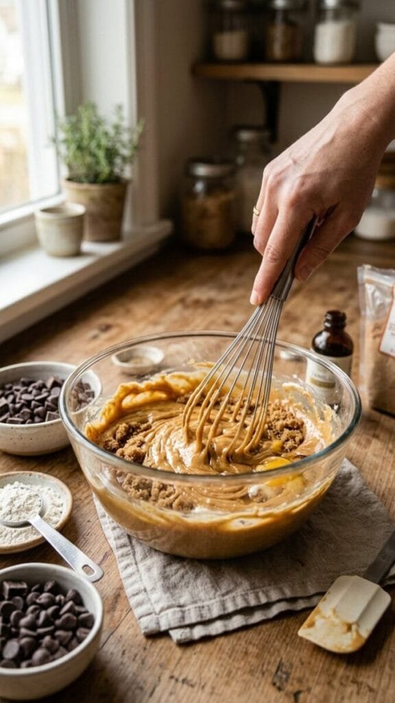 Peanut Butter Greek Yogurt Blondies