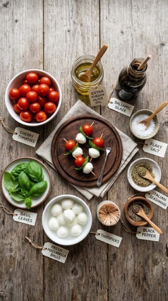 Irresistibly Fresh Caprese Bites That Takes 10 Minutes