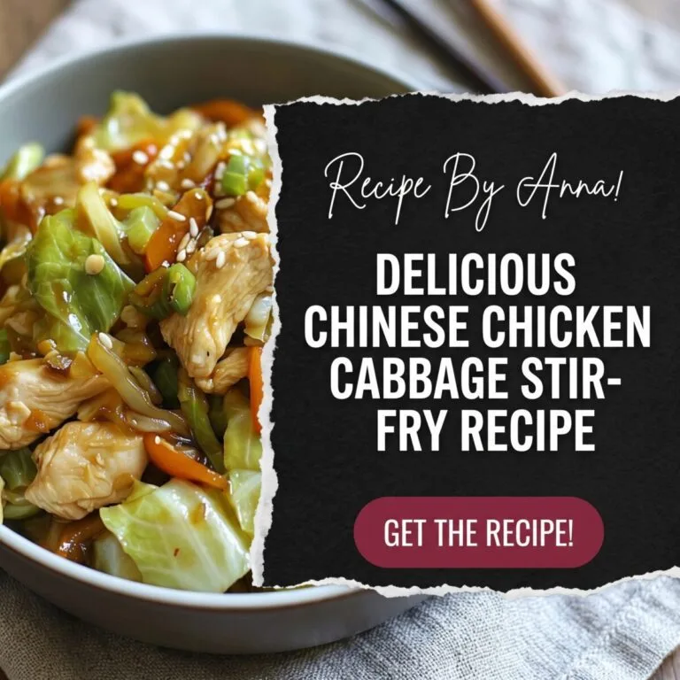 Delicious Chinese Chicken Cabbage Stir-Fry Recipe