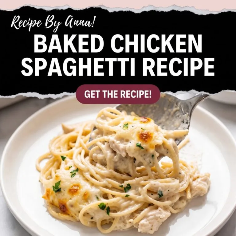 Baked Chicken Spaghetti Recipe — Creamy and Crowd-Pleasing Baked Chicken Spaghetti Recipe