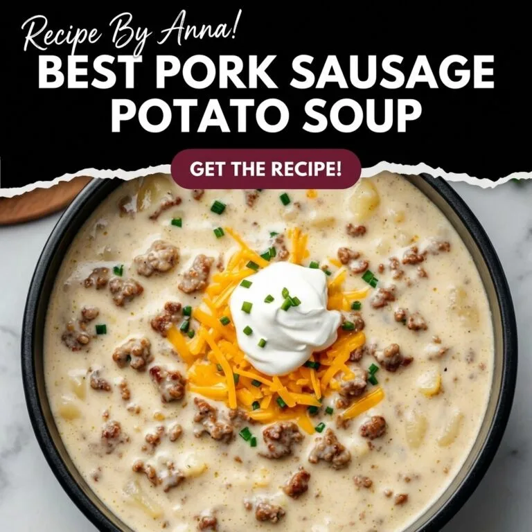Best Pork Sausage Potato Soup Recipe (Rich & Creamy) Pork Sausage Potato Soup Recipe