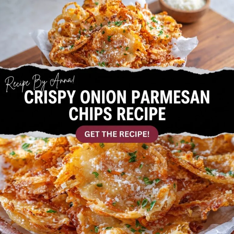 Crispy Onion Parmesan Chips Recipe