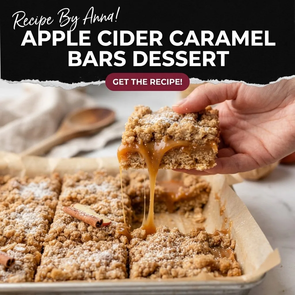 Apple Cider Caramel Bars