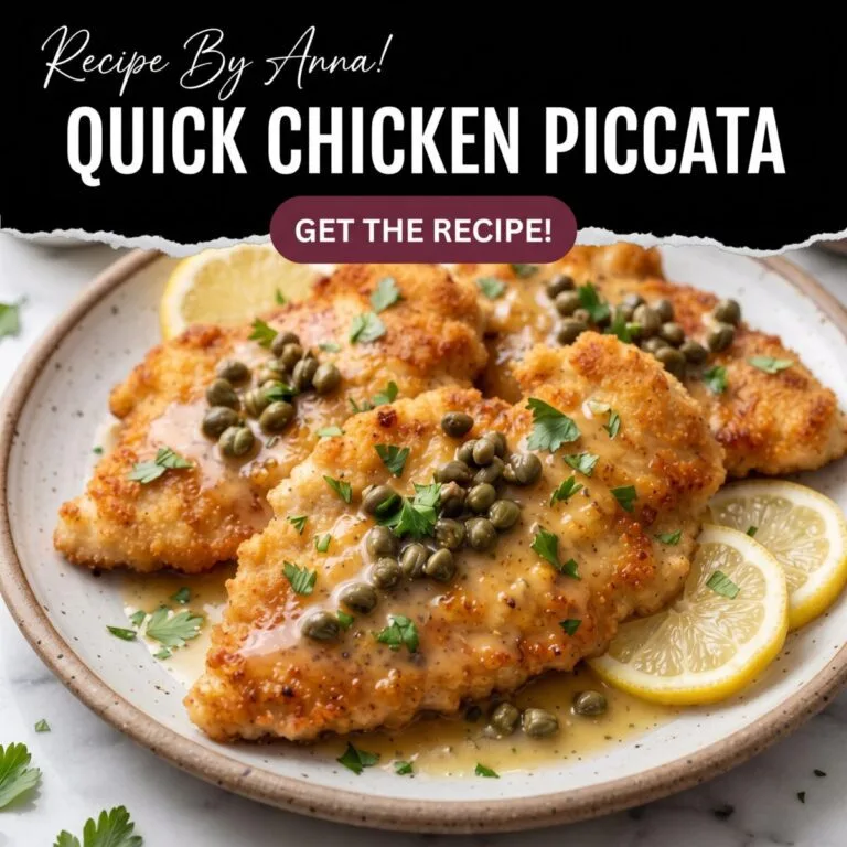 Quick Chicken Piccata