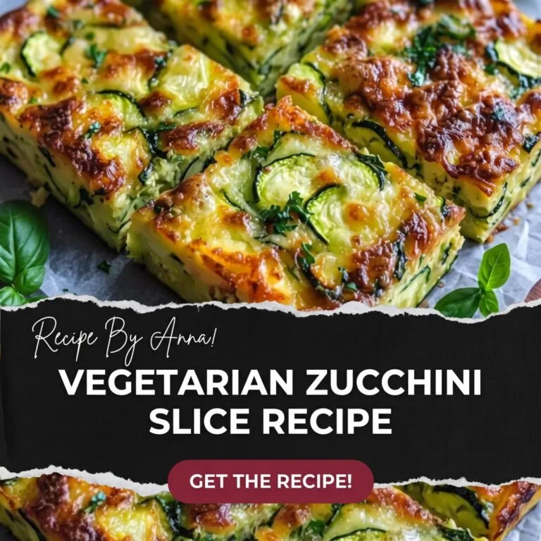 Vegetarian Zucchini Slice Recipe