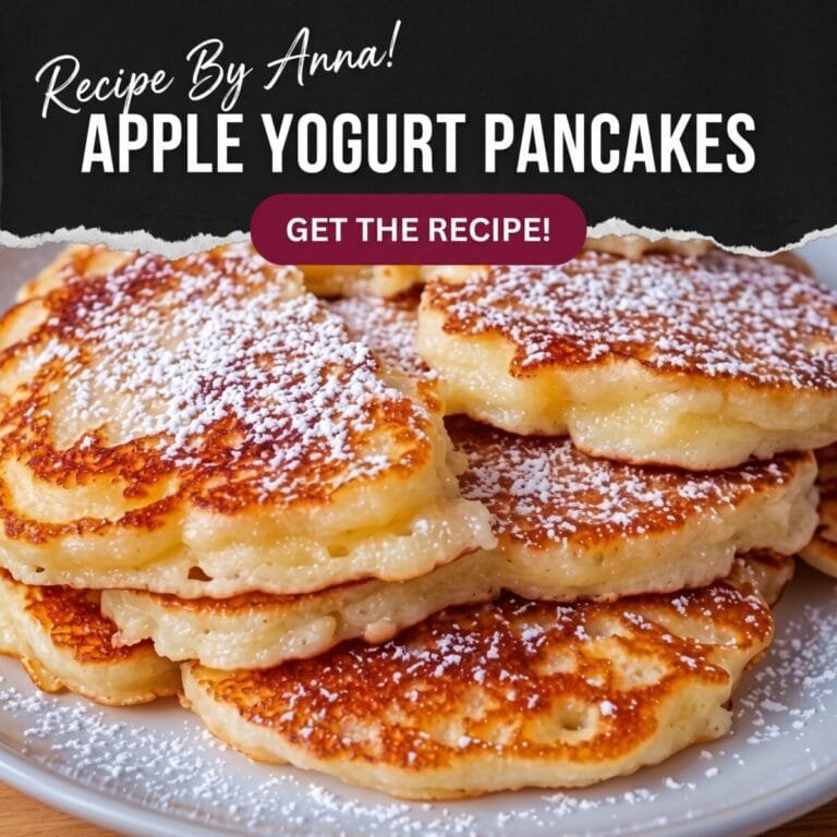 Apple Yogurt Pancakes Recipe - Fluffy and Light