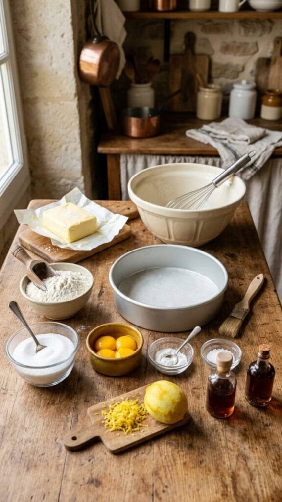 Classic French Butter Cake Recipe