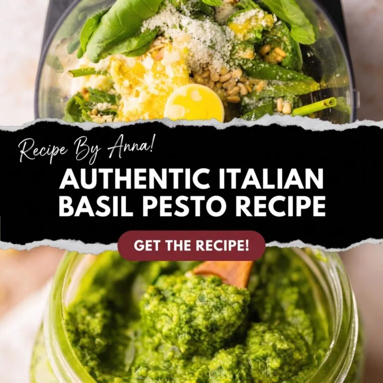 Authentic Italian Basil Pesto Recipe