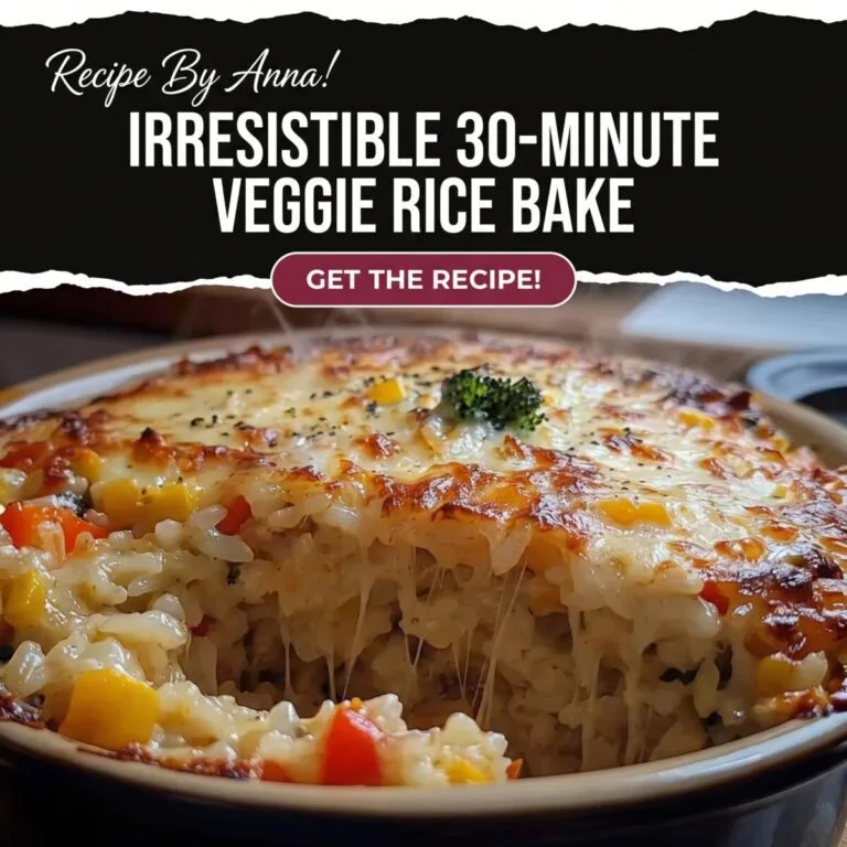 Irresistible 30-Minute Veggie Rice Bake