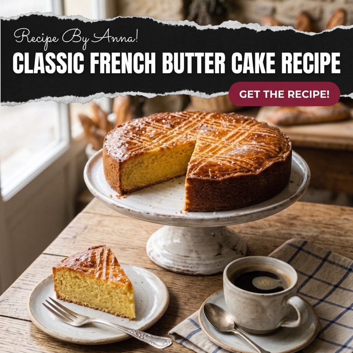 Classic French Butter Cake Recipe