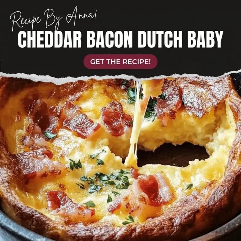 Cheddar Bacon Dutch Baby — The Dramatic Breakfast Cheddar Bacon Dutch Baby